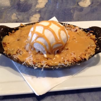 Wildflower - Warm Apple Crisp w/ Manchego Crumble, Dulce de Leche, & Vanilla Gelato @ Wildflower - New American Near Me - Tucson, Arizona Wildflower - Warm Apple Crisp w/ Manchego Crumble, Dulce de Leche, & Vanilla Gelato @ Wildflower - New American Near Me - Tucson, Arizona