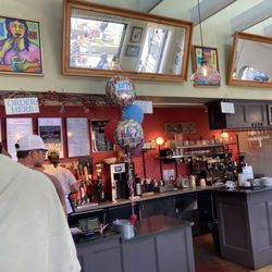 Cafe Brio - The cashier and coffee making station