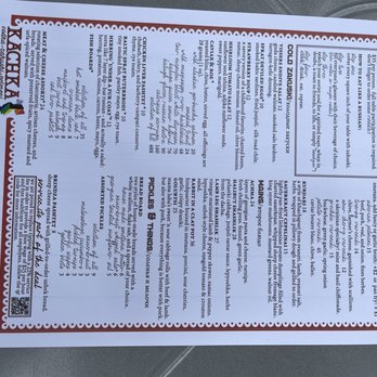 Kachka - Menu - Russian Near Me - Portland, Oregon