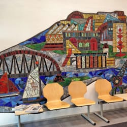 Polizeikommissariat 17 - Kunst im Eingangsbereich