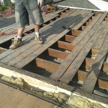 MG Construction - Replacing damaged 2 x 6s - Roofing Near Me - Silver Spring, Maryland
