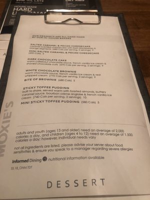 Menu photo 7 Moxies Courtney Park Restaurant Mississauga, ON