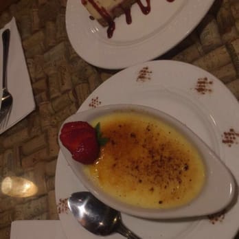 Daniel's Restaurant - Yummy creme brûlée and raspberry white chocolate cheesecake!! - Italian Near Me - Apex, North Carolina Daniel's Restaurant - Yummy creme brûlée and raspberry white chocolate cheesecake!! - Italian Near Me - Apex, North Carolina