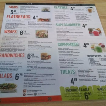 Tropical Smoothie Cafe - Menu - Juice Bars & Smoothies Near Me - Pine Bluff, Arkansas Tropical Smoothie Cafe - Menu - Juice Bars & Smoothies Near Me - Pine Bluff, Arkansas