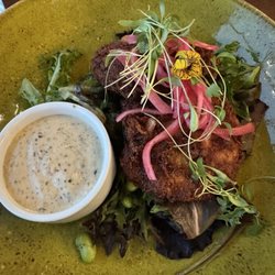 Smoke & Iron - Smoked salmon potato cakes