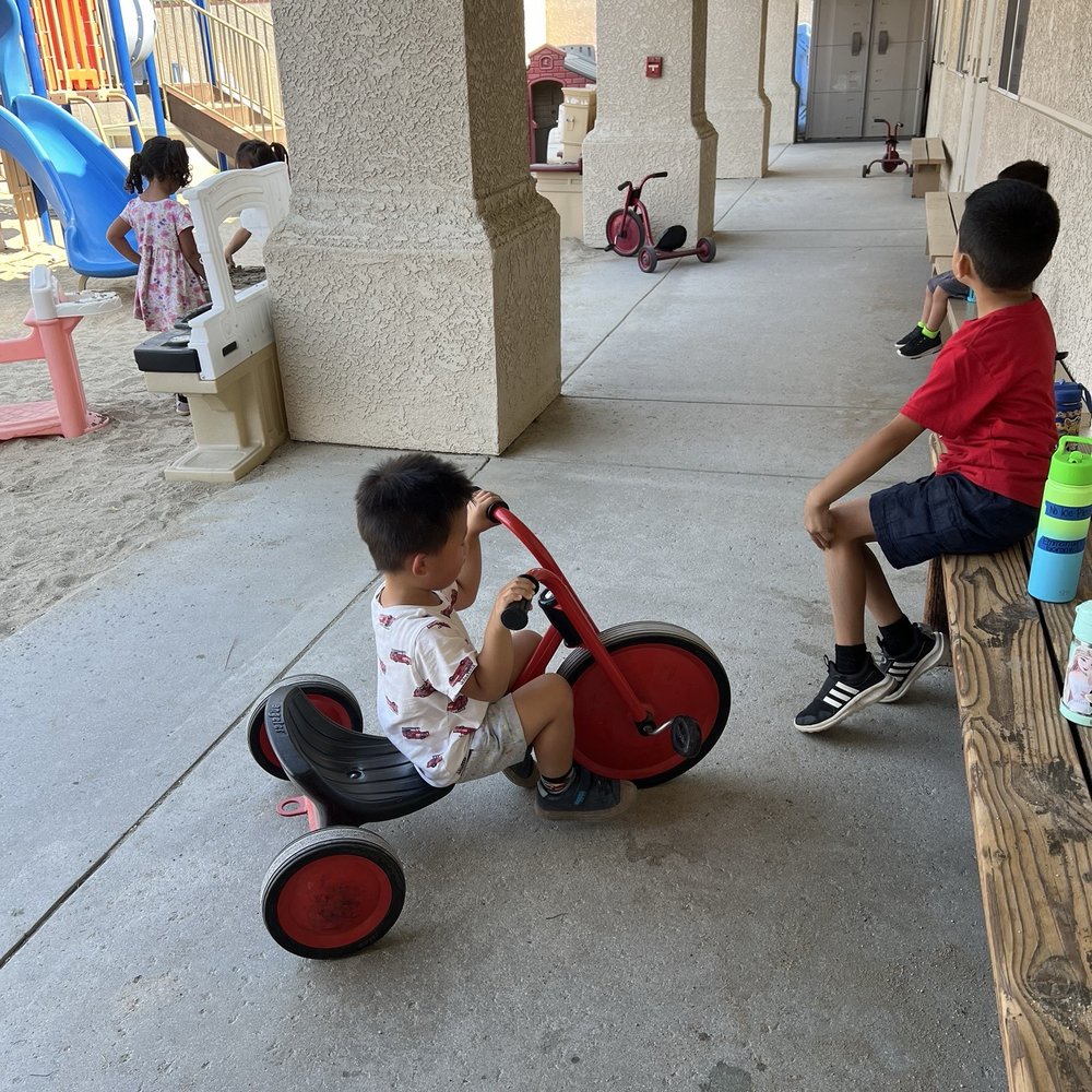 Sonshine Pre-School - Riding bike around playground - Elementary Schools Near Me - Cerritos, California Sonshine Pre-School - Riding bike around playground - Elementary Schools Near Me - Cerritos, California