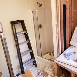 A-ALL Construction Services - Bathroom Demo in Process