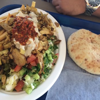 Falafel Stop - Chicken shawerma on a plate! must have. - Falafel Near Me - Sunnyvale, California Falafel Stop - Chicken shawerma on a plate! must have. - Falafel Near Me - Sunnyvale, California