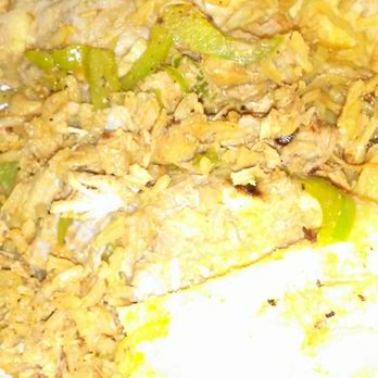 Alberto's Mexican Food - Inside chicken fajita burrito. - Mexican Near Me - Stockton, California Alberto's Mexican Food - Inside chicken fajita burrito. - Mexican Near Me - Stockton, California
