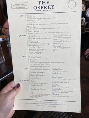 Menu photo 2 The Osprey Brooklyn, NY