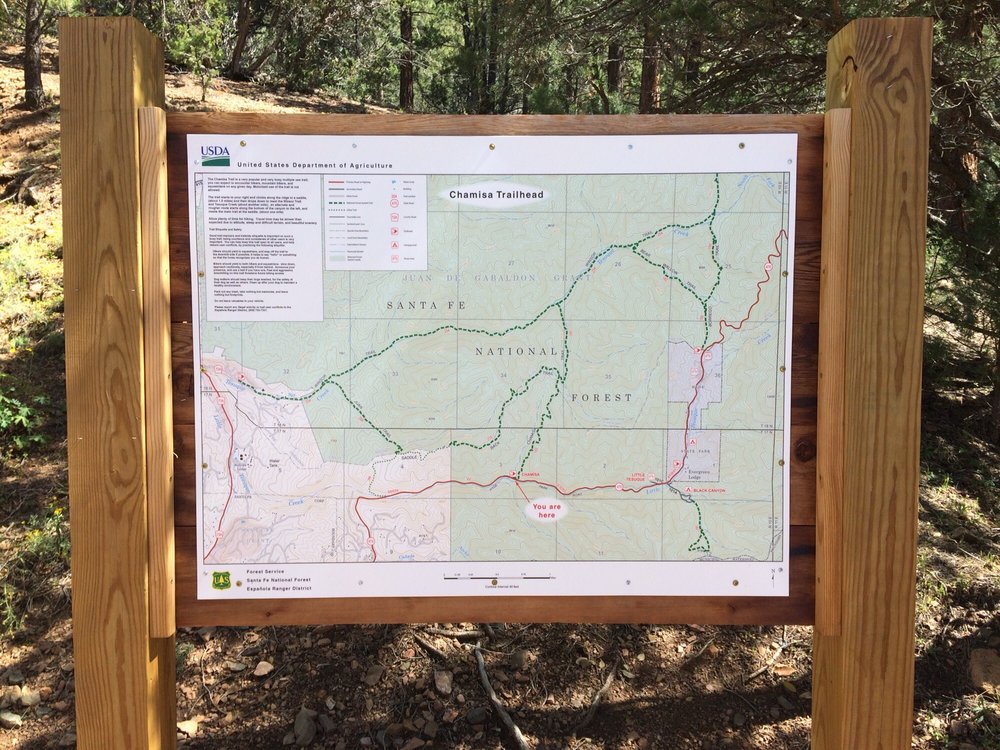 Chamisa Trailhead Logo