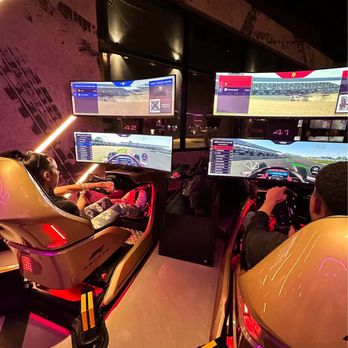 F1 Arcade - Racing Simulator is easy for the regular simulator drivers but fun for newbies. - Restaurants Near Me - Washington, DC, District of Columbia F1 Arcade - Racing Simulator is easy for the regular simulator drivers but fun for newbies. - Restaurants Near Me - Washington, DC, District of Columbia