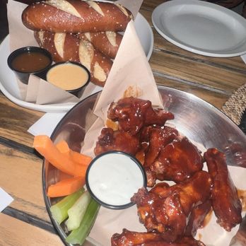 One Handsome Bastard Distillery - Pretzels and Spicy BBQ wings! - Distilleries Near Me - Scottsdale, Arizona One Handsome Bastard Distillery - Pretzels and Spicy BBQ wings! - Distilleries Near Me - Scottsdale, Arizona