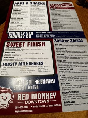 Menu photo 3 Red Monkey Walla Walla Walla Walla, WA Menu photo 3 Red Monkey Walla Walla Walla Walla, WA