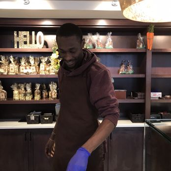 Bethesda Chocolates - Darnell & his glove. - Chocolatiers & Shops Near Me - Bethesda, Maryland Bethesda Chocolates - Darnell & his glove. - Chocolatiers & Shops Near Me - Bethesda, Maryland