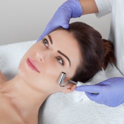 Skin Fanatics - This treatment uses a direct current that allows for water soluble ingredients to reach deep down in the skin to improve hydration.