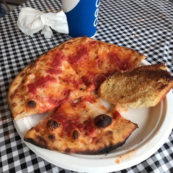 Serious Pizza Plus - Thin dough with flavorless sauce. The burnt edges had more flavor than the sauce did. - Pizza Near Me - Ilwaco, Washington