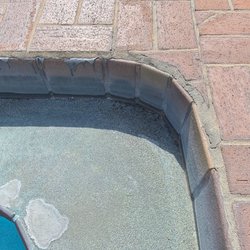 Wilder RV Resorts - Pool with plenty of black specs of milder/mold..