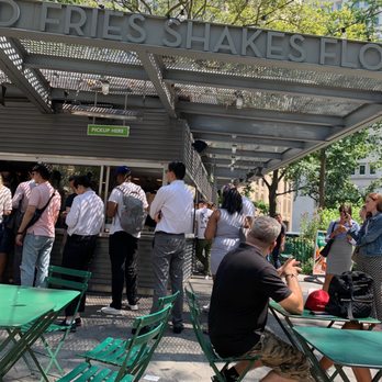 Shake Shack Madison Square Park - Part of the line - Fast Food Near Me - New York, New York