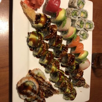 Tokyo - a plate of sushi and rolls - Japanese Near Me - Peabody, Massachusetts