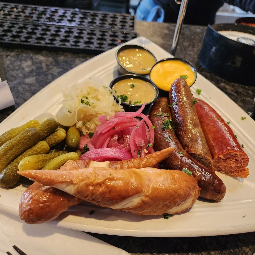 Solvang Brewing Company - Sausage platter. Very good - Breweries Near Me - Solvang, California Solvang Brewing Company - Sausage platter. Very good - Breweries Near Me - Solvang, California