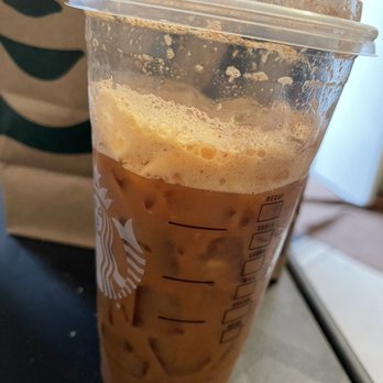 Starbucks - Venti ice brown sugar oatmeal espresso - Coffee & Tea Near Me - Torrance, California