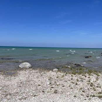Grand Traverse Lighthouse - View of Lake Michigan - Landmarks & Historical Buildings Near Me - Northport, Michigan