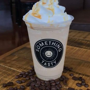 Something Tasty - a cup of coffee with whipped cream on top - Juice Bars & Smoothies Near Me - Stonewall, Louisiana