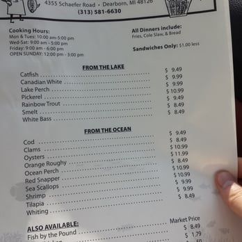 The Fish Market - Menu - Seafood Markets Near Me - Dearborn, Michigan The Fish Market - Menu - Seafood Markets Near Me - Dearborn, Michigan