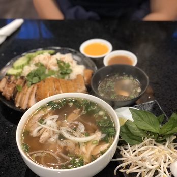 Time Bistro - C1. Combo 2 Kinds of Chicken Bowl and H2. Chicken Pho Bowl - Vietnamese Near Me - Seattle, Washington Time Bistro - C1. Combo 2 Kinds of Chicken Bowl and H2. Chicken Pho Bowl - Vietnamese Near Me - Seattle, Washington