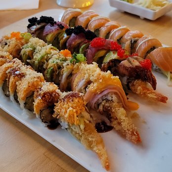 Sushi Taku - Logan Square - Four different rolls - Sushi Bars Near Me - Chicago, Illinois Sushi Taku - Logan Square - Four different rolls - Sushi Bars Near Me - Chicago, Illinois