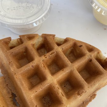 Beeps Fast Food - Burned and crunchy waffle. - Fast Food Near Me - Van Nuys, California