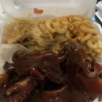 Bleu B Soul - BBQ Short Ribs, Mac and Cheese and Cabbage - Soul Food Near Me - Philadelphia, Pennsylvania Bleu B Soul - BBQ Short Ribs, Mac and Cheese and Cabbage - Soul Food Near Me - Philadelphia, Pennsylvania