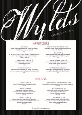 Menu photo 2 Wylds Cafe Bonita Springs, FL Menu photo 2 Wylds Cafe Bonita Springs, FL