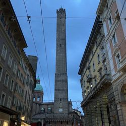 Due Torri - Shot of Asinelli - as of April 2024 both towers were leaning enough they were not structurally sound to visit