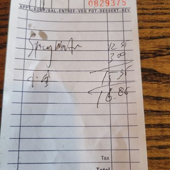 Noodle 21 - Bill - Noodles Near Me - San Pablo, California