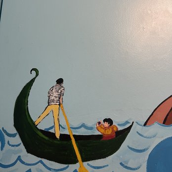 CinKuni - Restroom art - Italian Near Me - San Diego, California CinKuni - Restroom art - Italian Near Me - San Diego, California