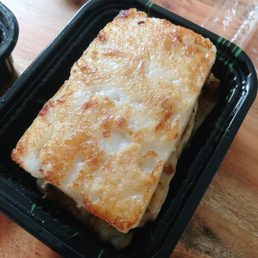 Pan Fried Radish Cakes