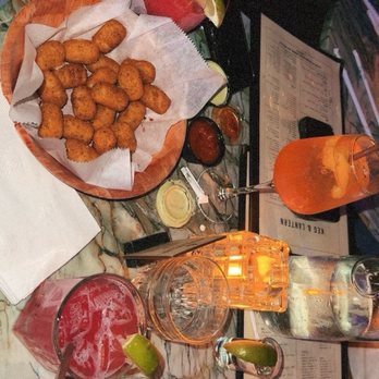 Keg & Lantern Brewing Company - House Made Mozzarella Sticks hibiscus margarita - Pubs Near Me - Brooklyn, New York