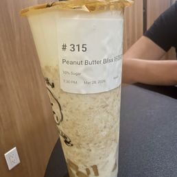 Peanut Butter Bliss Drink (No Caffeine) Peanut Butter Bliss Drink (No Caffeine)