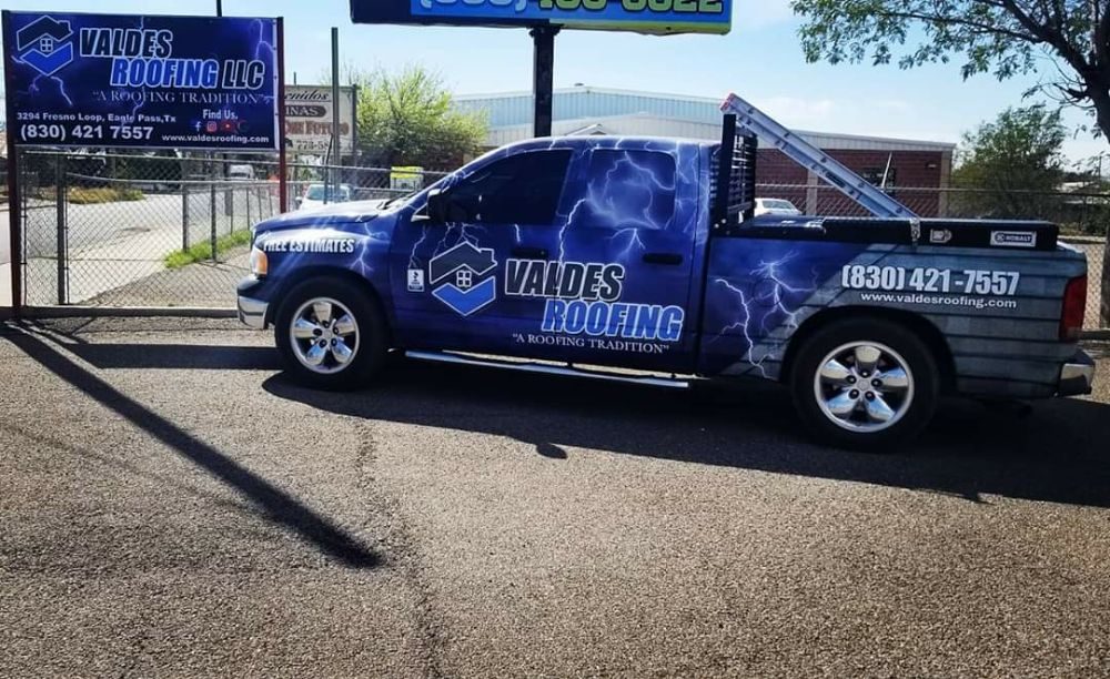 Slide of Valdes Roofing