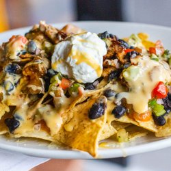 Netshed No. 9 - Dinner Starter. IGNACHOS. Dine outside on the deck or inside the restaurant. Gig Harbor waterfront