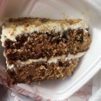 VIP Bistro - Carrot Cake to go, because I'm so full from that delicious dinner! I tasted my husbands slice though! Heaven! - Breakfast & Brunch Near Me - Charleston, South Carolina