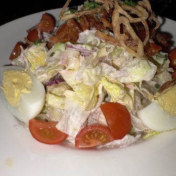 Coast Range - Potato wedge salad-delicious and large enough to split with spouse as more food was on the way - Steakhouses Near Me - Solvang, California Coast Range - Potato wedge salad-delicious and large enough to split with spouse as more food was on the way - Steakhouses Near Me - Solvang, California