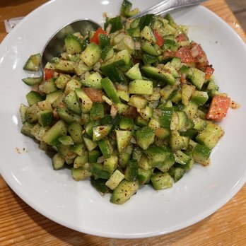 Kebab Halebi - Cucumber salad - Middle Eastern Near Me - Van Nuys, California