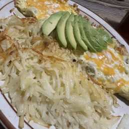 Plain, Cheese Or Spanish Omelettes Plain, Cheese Or Spanish Omelettes
