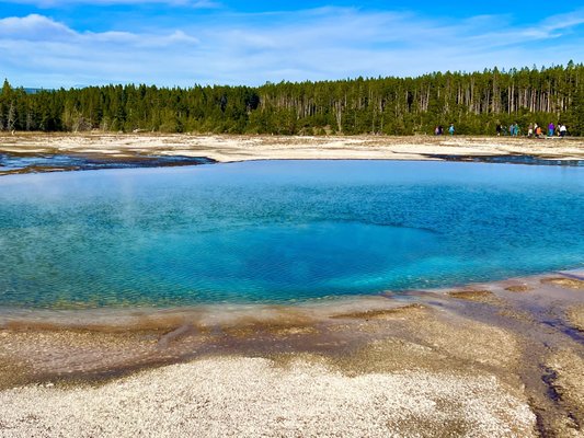 Grand Prismatic Spring by null