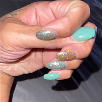 Bichonne Nails & Spa - Coffin shaped with gel polish - Waxing Near Me - Baton Rouge, Louisiana Bichonne Nails & Spa - Coffin shaped with gel polish - Waxing Near Me - Baton Rouge, Louisiana