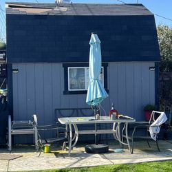 Tuff Shed Sacramento - Our Tuff Shed roof after 2024 wind winter storm. Tuff Shed has limited warranty and can't help with our Tuff Shed issues from storm.