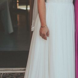 Altered wedding dress